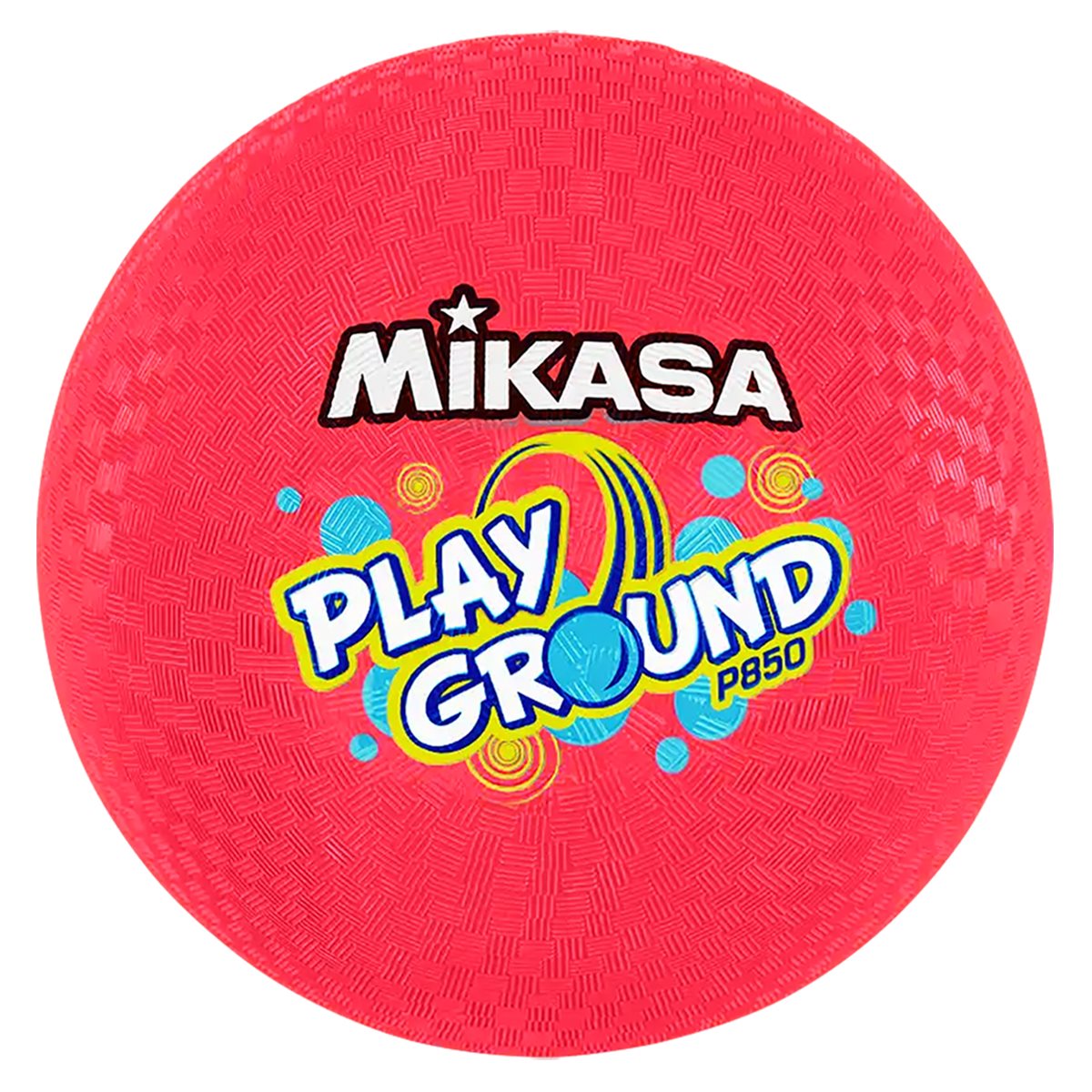 Four Square playground ball, red, 8½