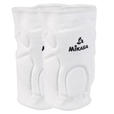 Pair of White Mikasa® Competition Level Knee Pads