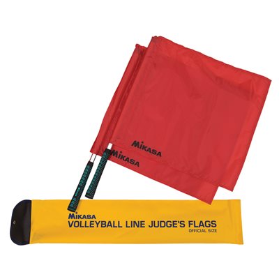 Drapeaux pour juge de lignes, volleyball