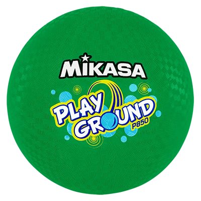 Four Square playground ball, green, 8½
