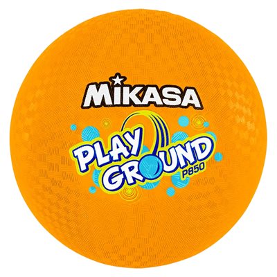 Ballon de jeu en caoutchouc orange Mikasa® «PlayGround», 21,5 cm (8,5")