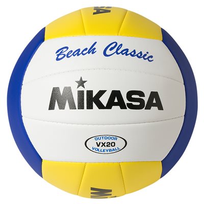 Ballon de volleyball de plage en composite Mikasa® «Beach Classic»