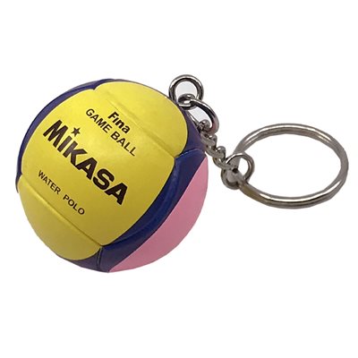 Porte-clés en forme de ballon de water-polo Mikasa® «W6000W»