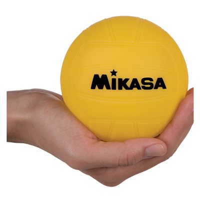 Balle en forme de ballon de volleyball Mikasa® jaune, 10 cm (4")